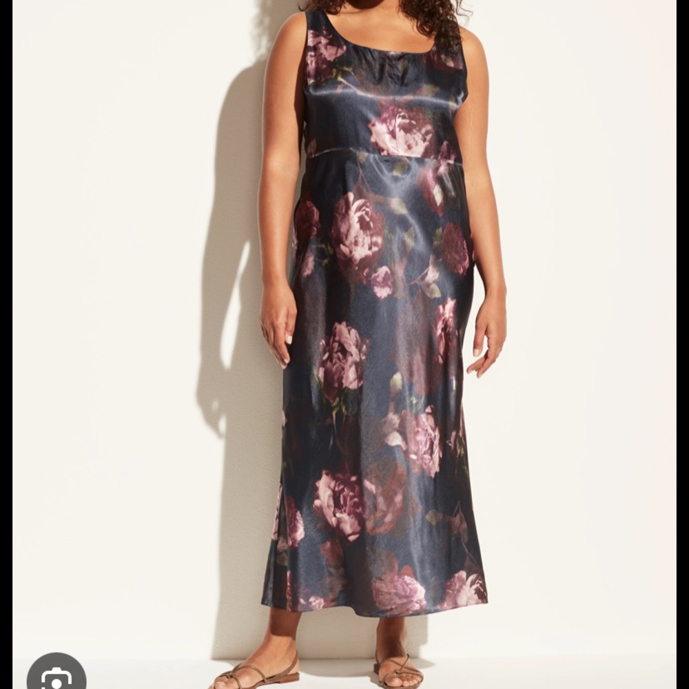 Vince Night Garden midi dress